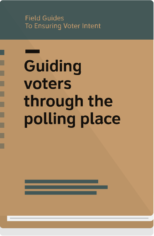 Field Guide 8 cover-guiding voters through the polling place