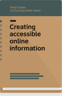 Field Guide 9 cover-creating accessible online information