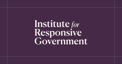 Institute for Responsive Government logo